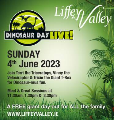 Dinosaur Day Live at Liffey Valley!