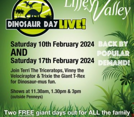 Dino Day at Liffey Valley!