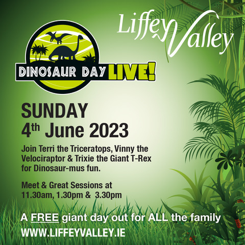 Dinosaur Day Live at Liffey Valley! 