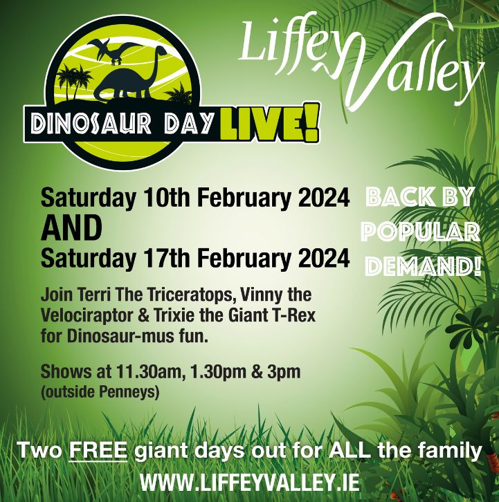 Dino Day at Liffey Valley!