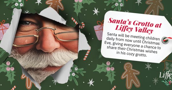 Santa’s Grotto now open at Liffey Valley