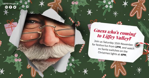 Santa’s Arrival at Liffey Valley – November 15th